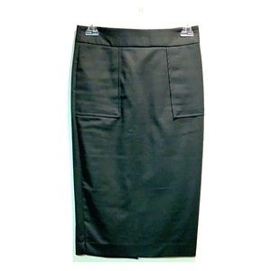 Dark Green Pencil Skirt